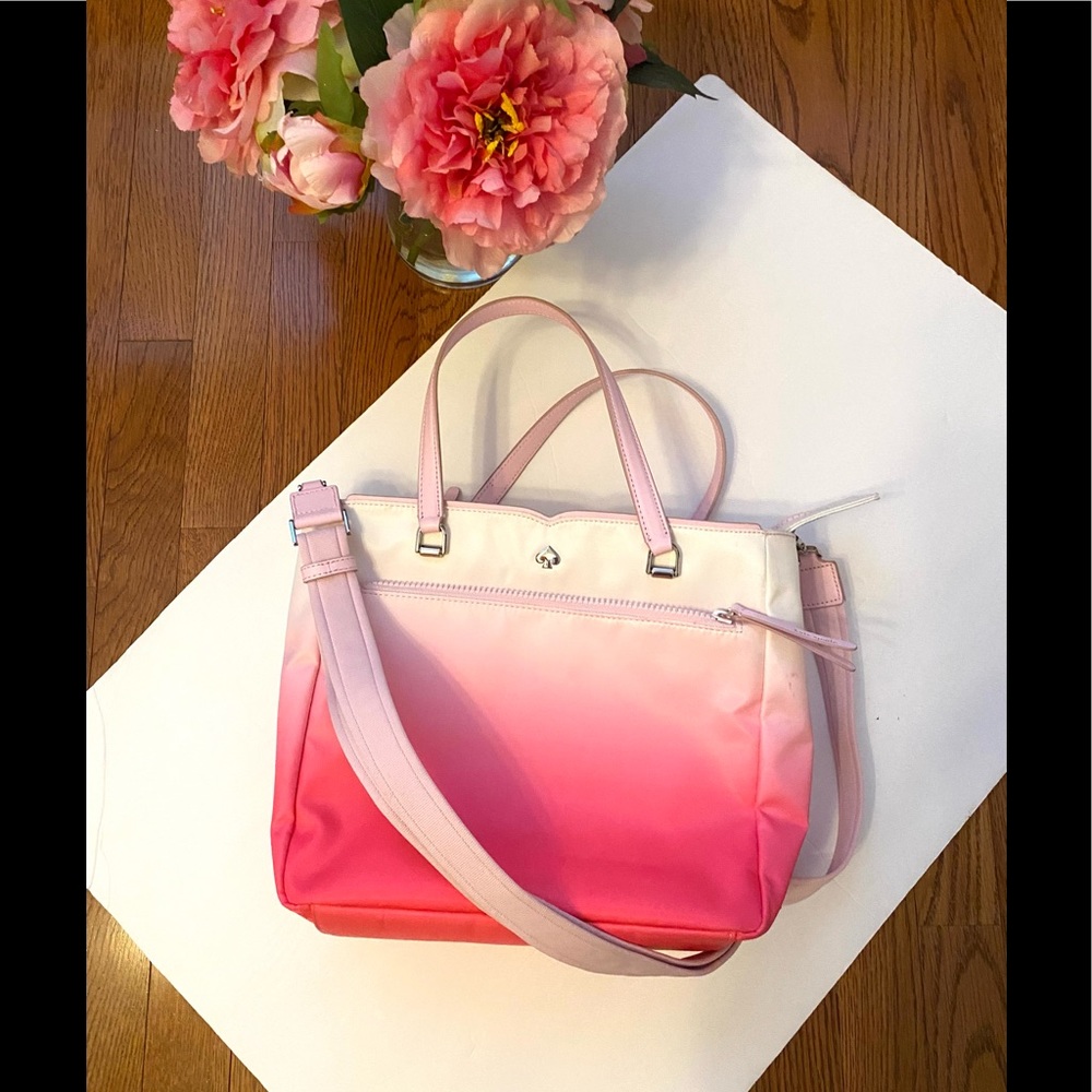 Kate Spade Pink Ombré Satchel Pre owned